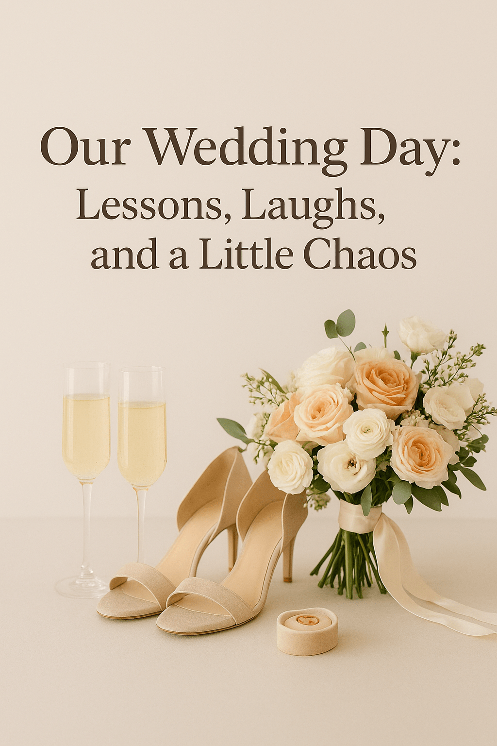 Our Wedding Day: Lessons, Laughs, and a Little Chaos&nbsp;💍✨