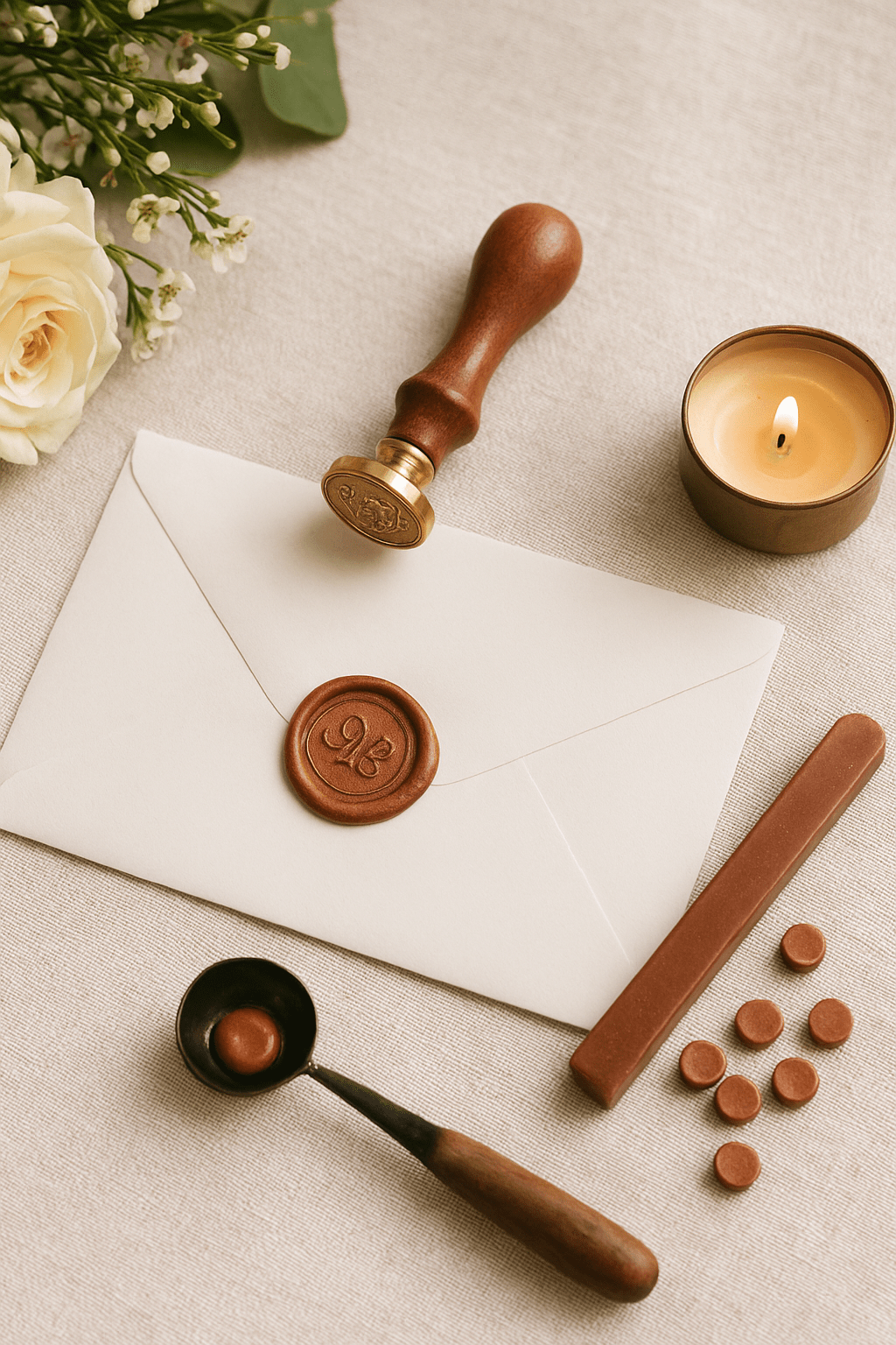 Adding a Little Magic: How We Made Our Own Wax Seals for Our Wedding&nbsp;Invitations
